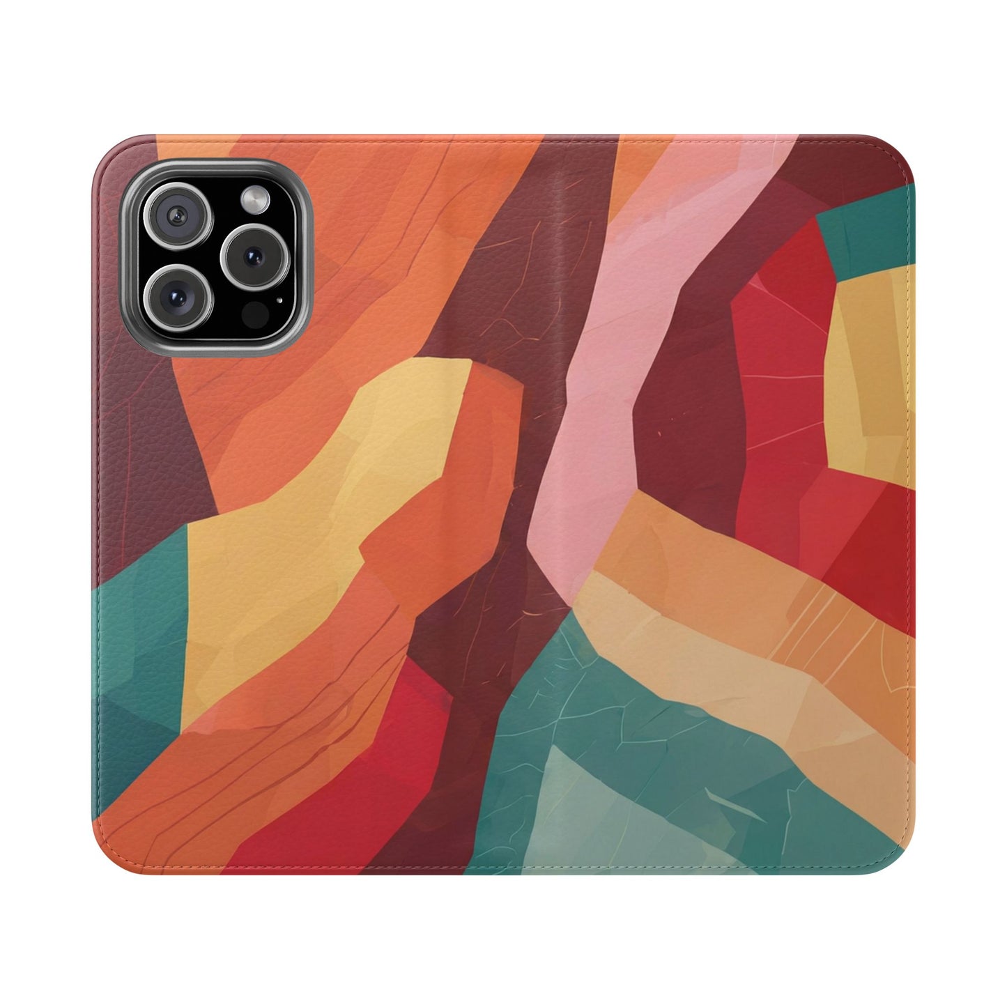 Vegan Leather Flip Case