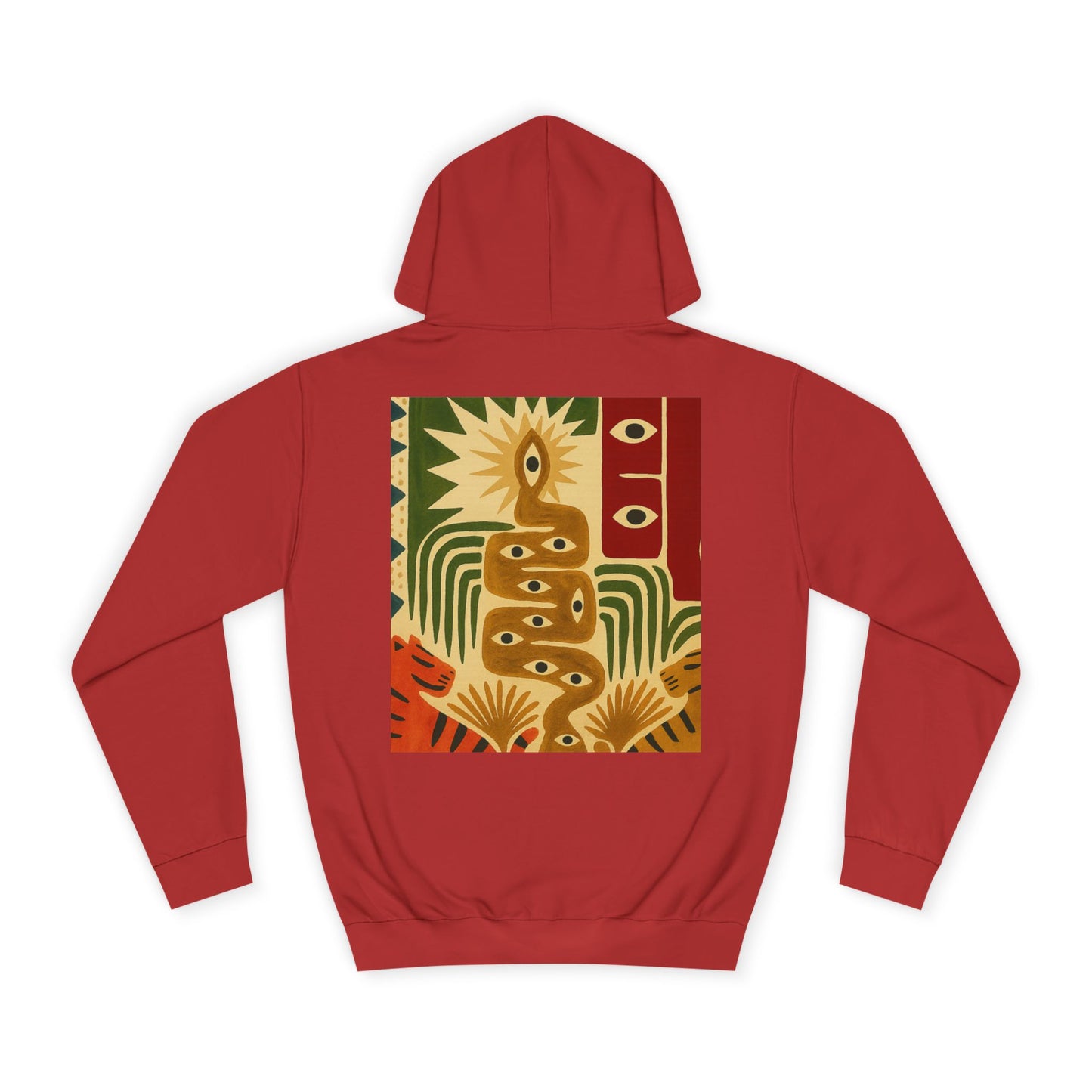 Colorful Unisex College Hoodie, Trendy Gift for Students, Cozy Sweatshirt, Perfect for College Life, Comfy Apparel for School Events, [...] Hoodie 2 - Pattern TEST7