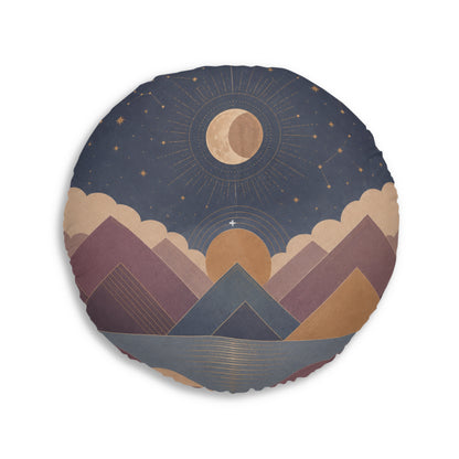 Celestial Vale Tufted Floor Pillow