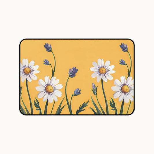 Spring Daisies Desk Mat