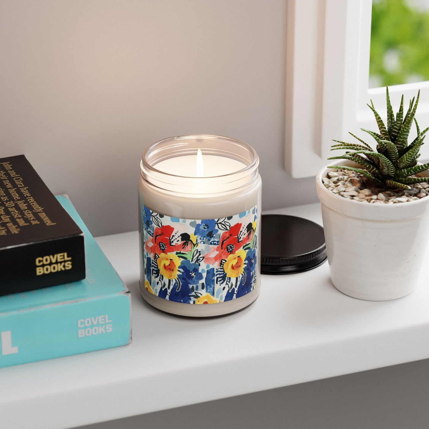 Abstract Flora Soy Candle