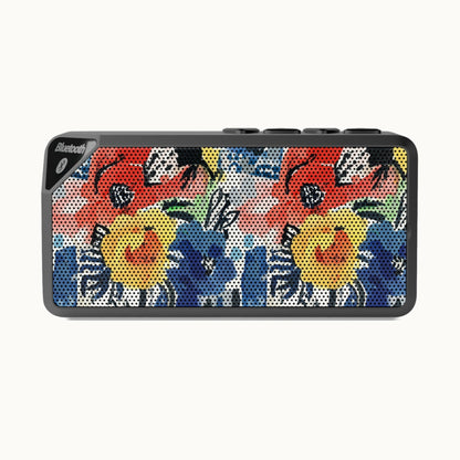 Abstract Flora Bluetooth Speaker