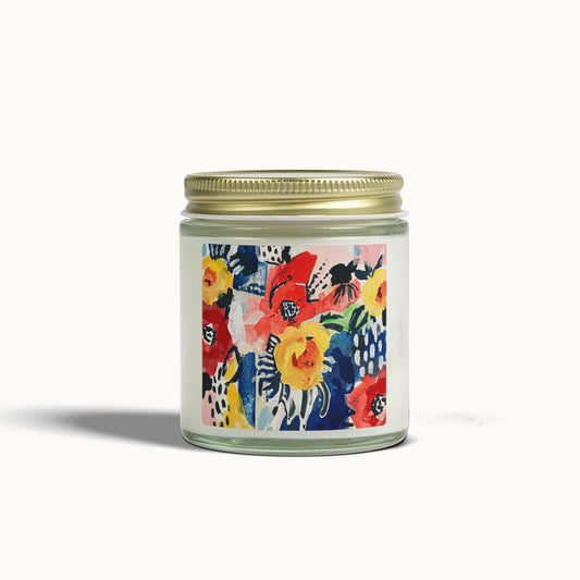 Abstract Flora Scented Candles
