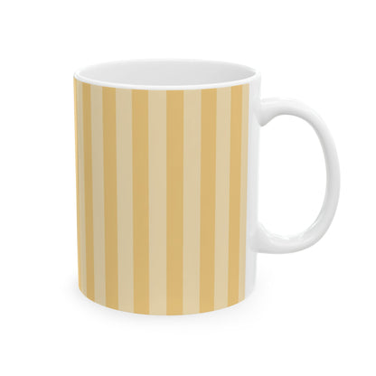 Buttercup Stripe Ceramic Mug