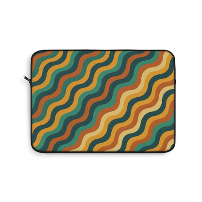 Colorful Geometric Laptop Sleeve, Stylish Computer Case, Trendy Tech Accessory, Unique Gift for Students, Travel Must-Have Laptop Case