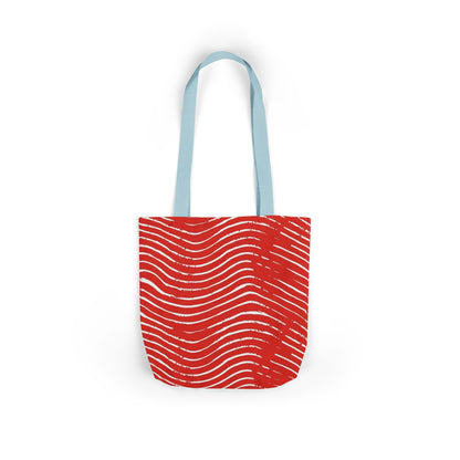 Scarlet Tide Tote Bag with 5-Color Straps