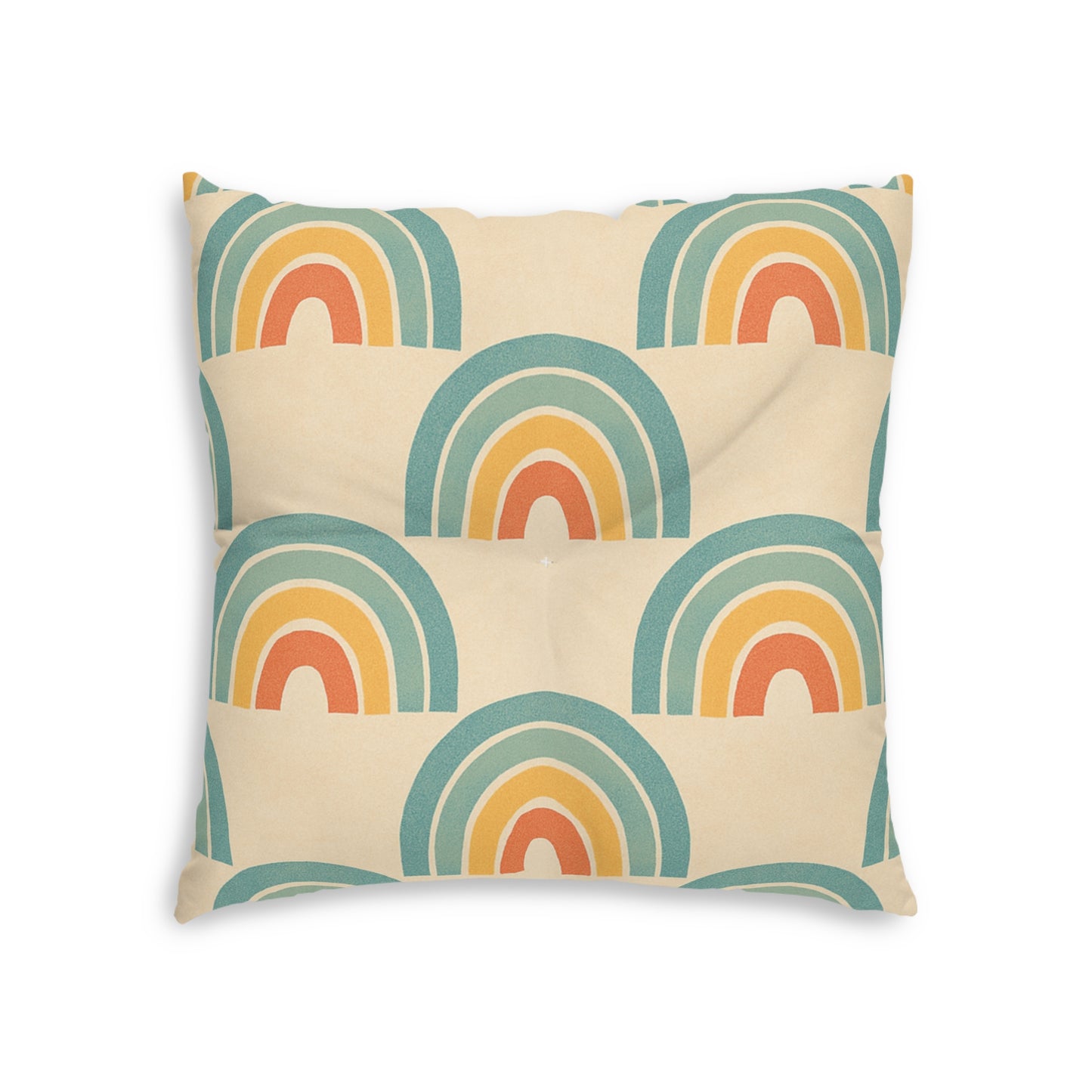 Square Tufted Floor Pillow — Square