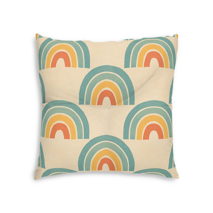 Square Tufted Floor Pillow — Square