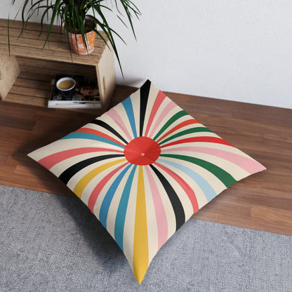 Square Tufted Floor Pillow