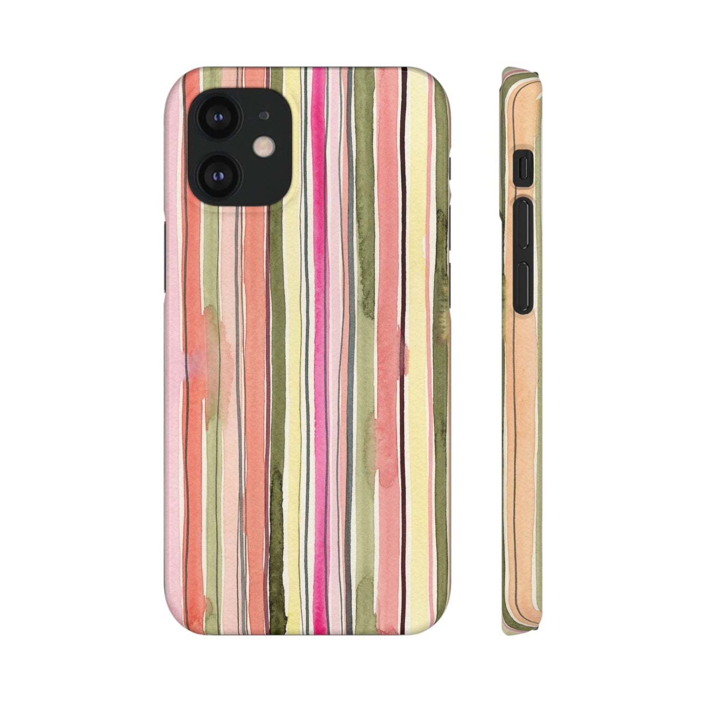 Summer Stripe Snap Phone Case