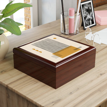 Ochre Cadence Jewelry Box