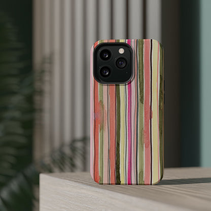 Summer Stripe Magnetic Phone Case