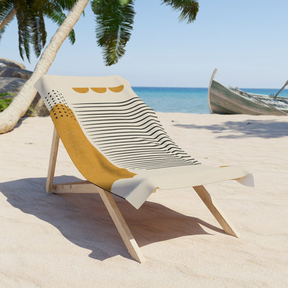 Ochre Cadence Beach Towel