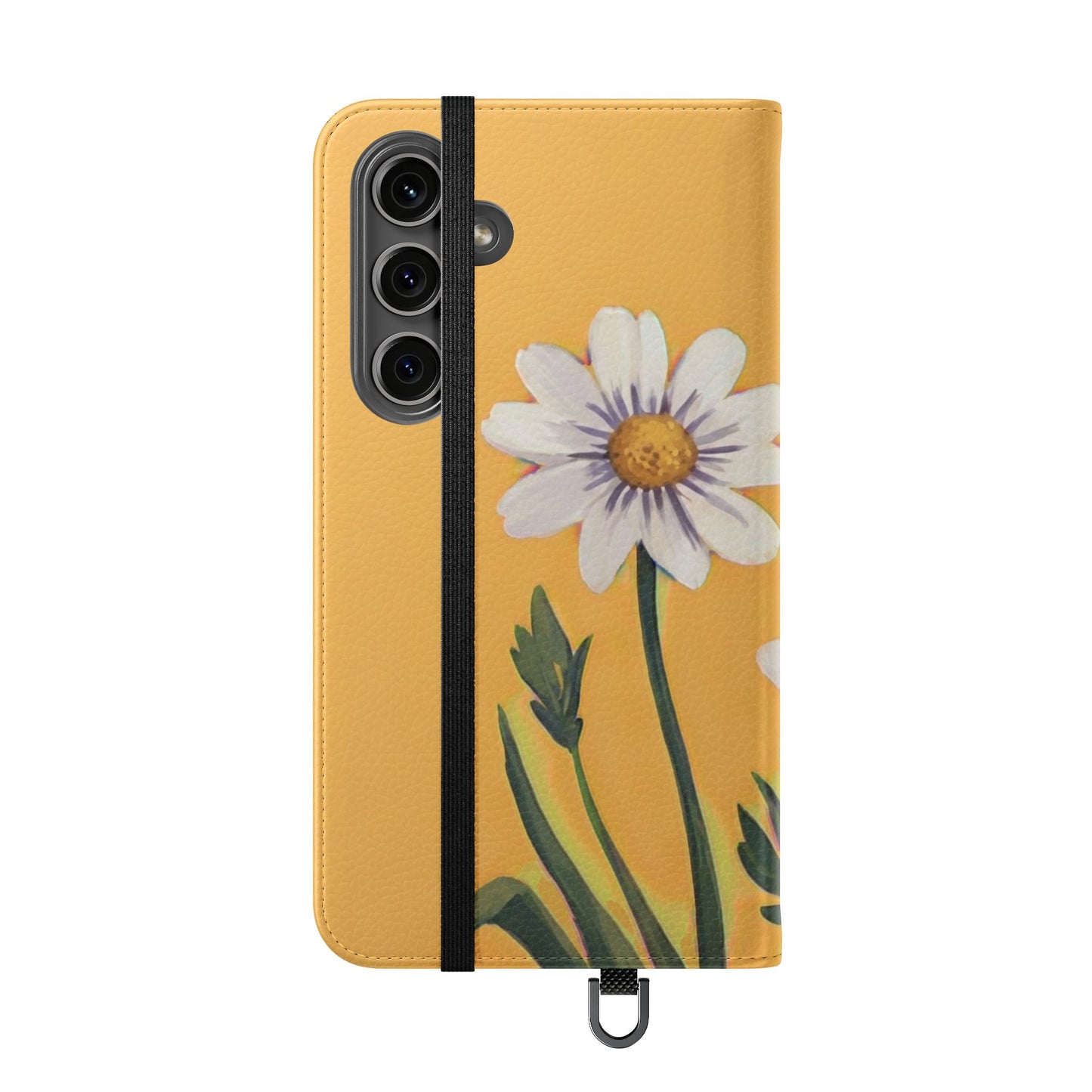 Spring Daisies Vegan Leather Flip Case