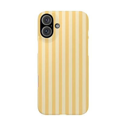 Buttercup Stripe Snap Phone Case
