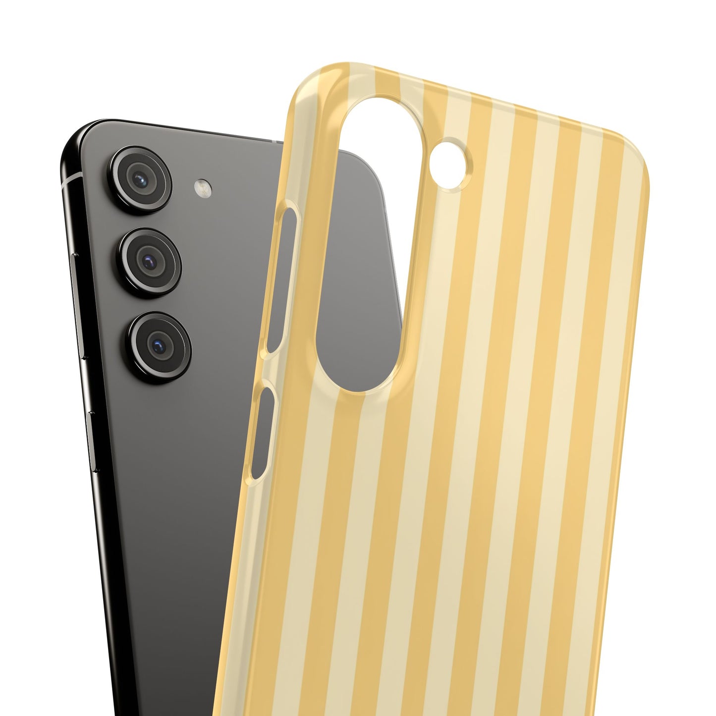 Buttercup Stripe Snap Phone Case