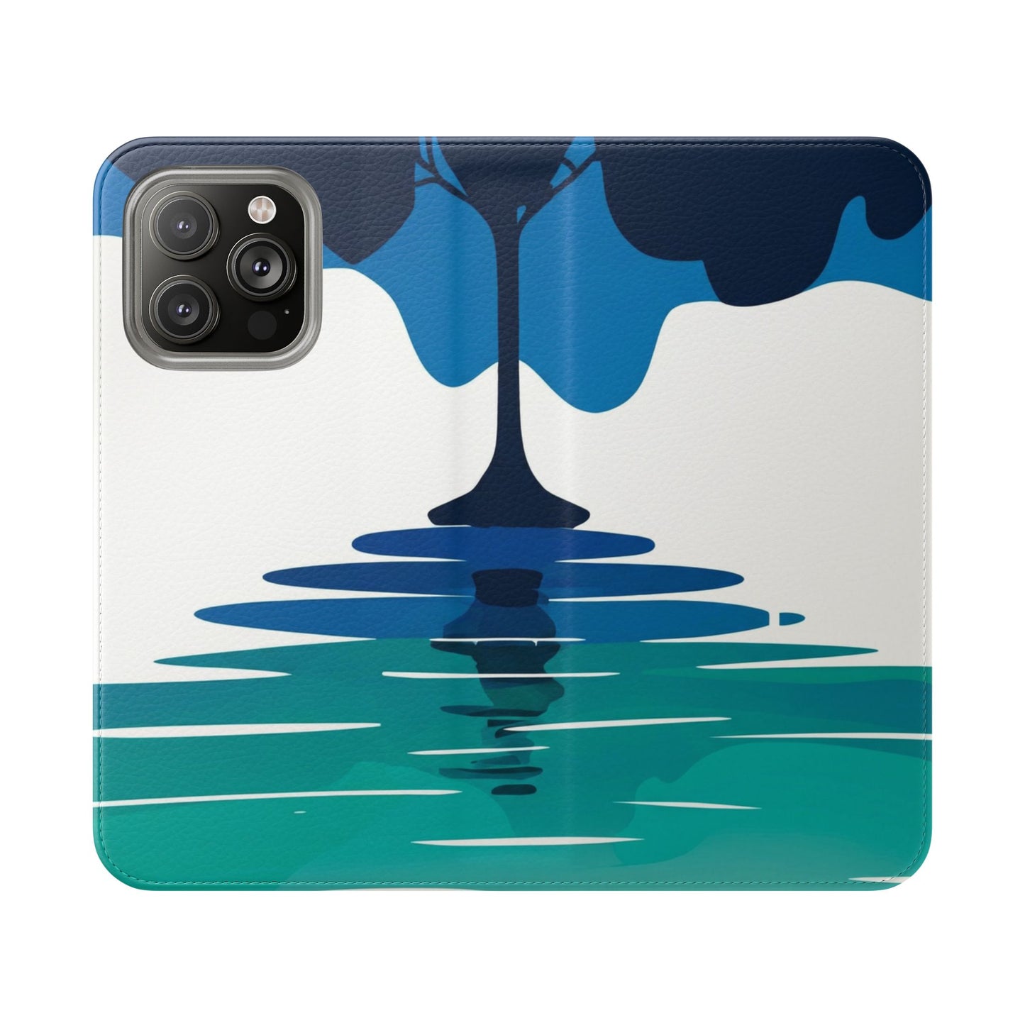 Vegan Leather Flip Case