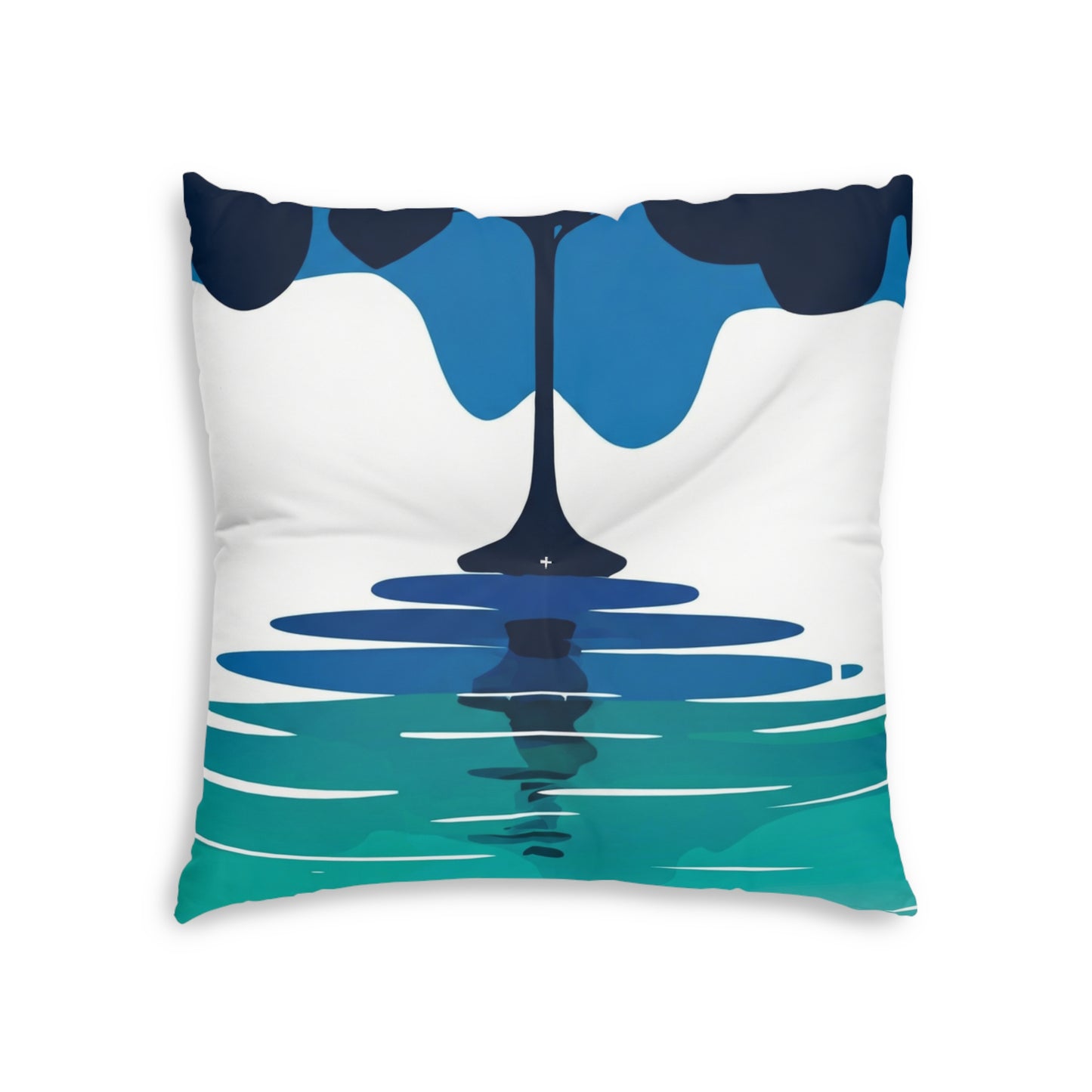 Square Tufted Floor Pillow