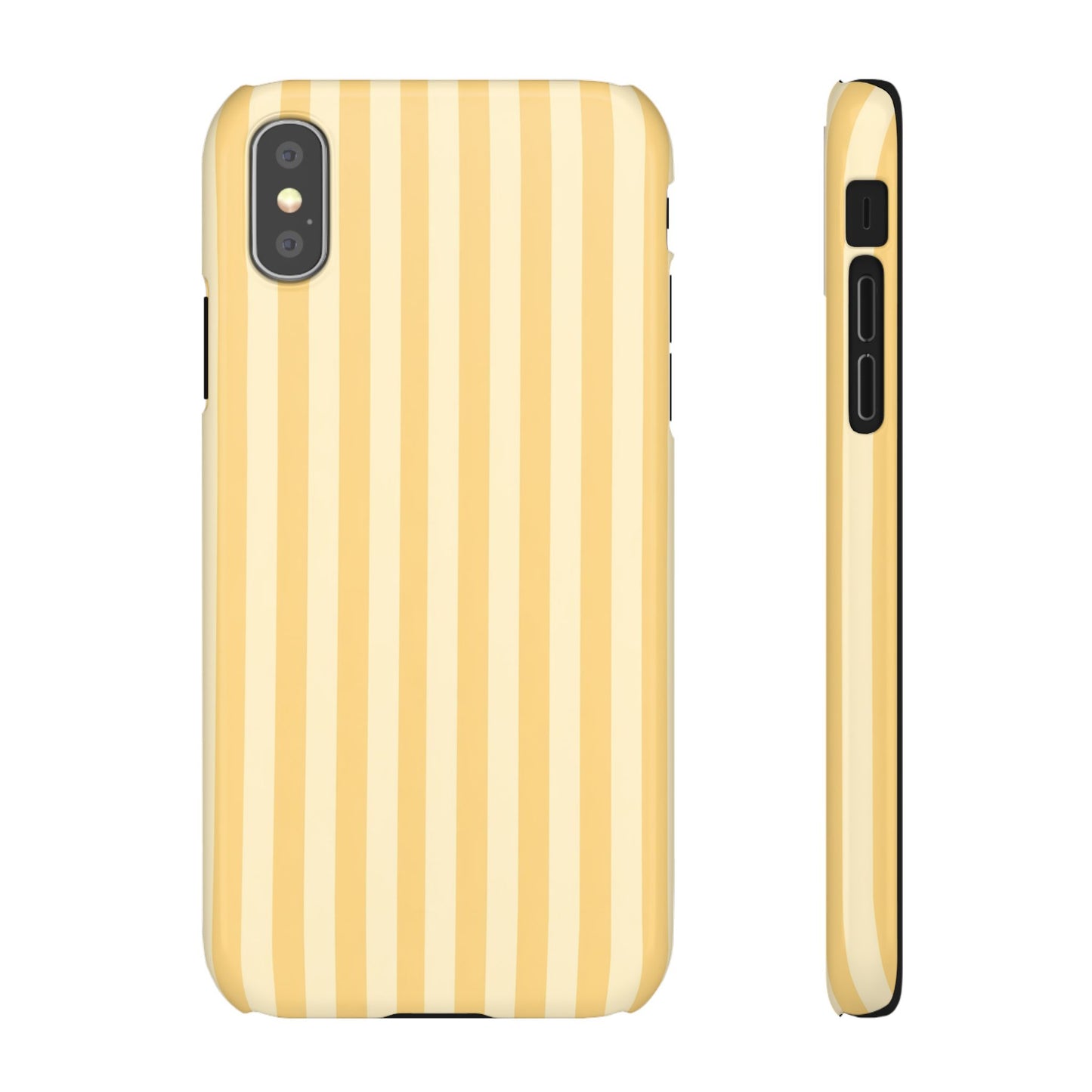 Buttercup Stripe Snap Phone Case