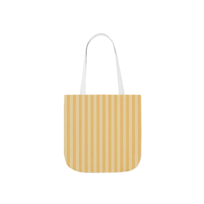 Buttercup Stripe Tote Bag with 5-Color Straps