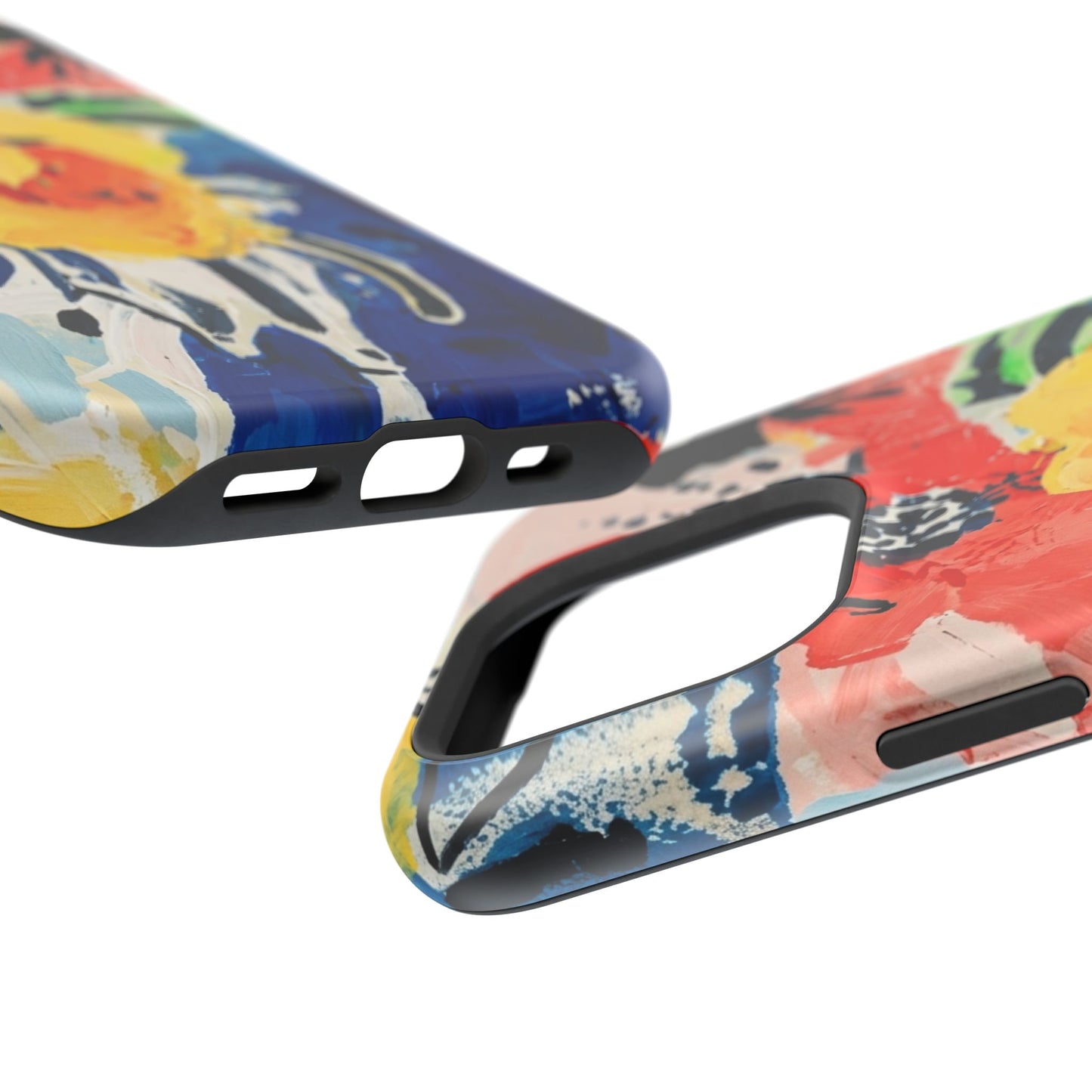 Abstract Flora Magnetic Phone Case