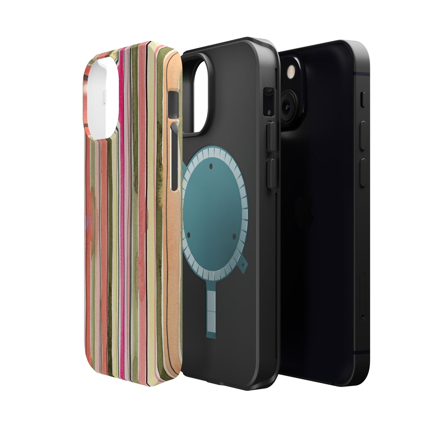 Summer Stripe Magnetic Phone Case