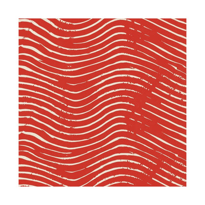 Scarlet Tide Art Poster