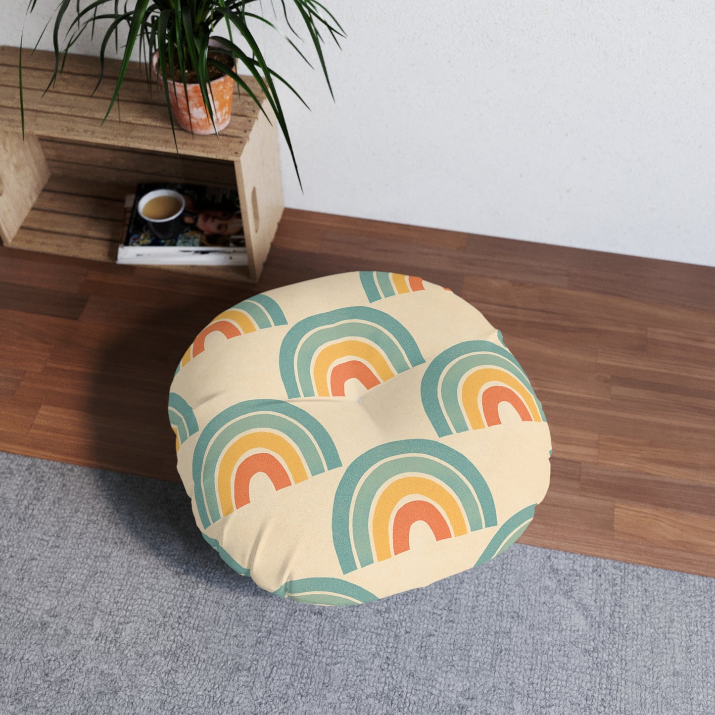 Tufted Floor Pillow — Square