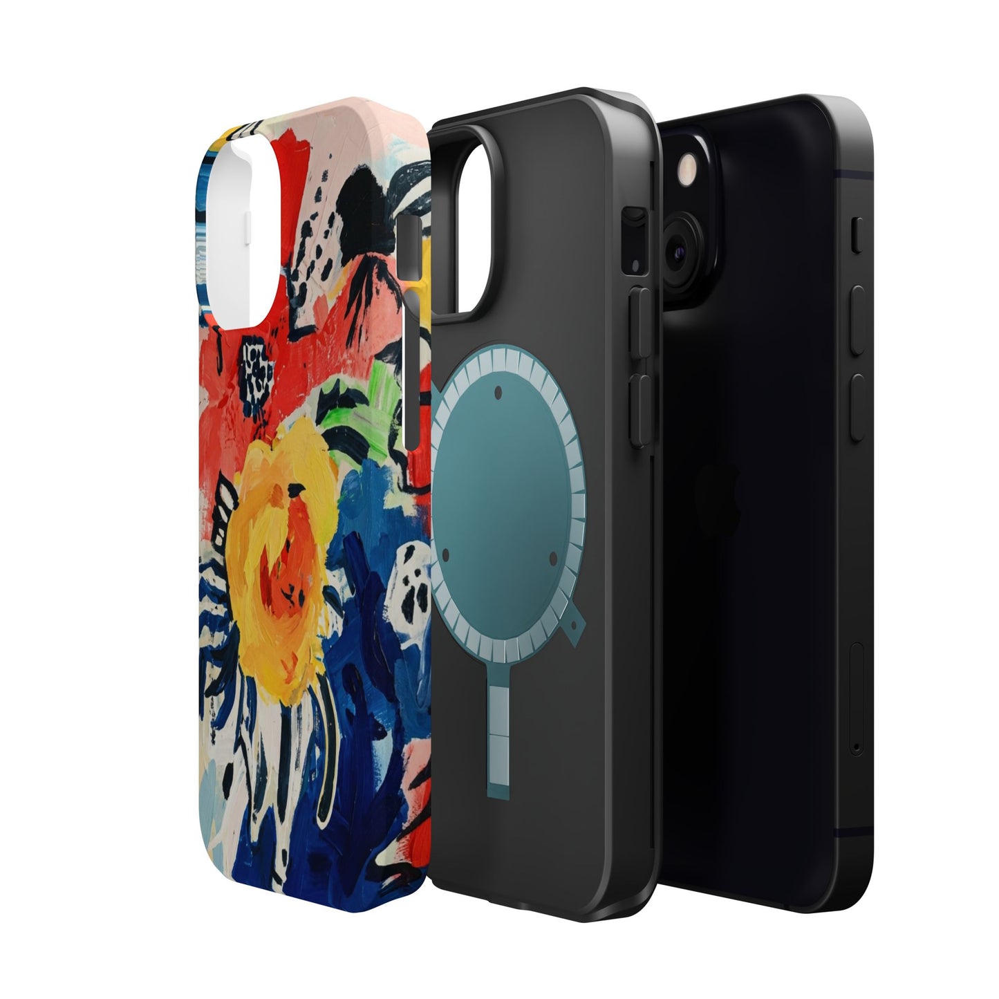 Abstract Flora Magnetic Phone Case