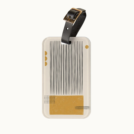 Ochre Cadence Luggage Tag