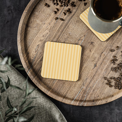 Buttercup Stripe Coasters