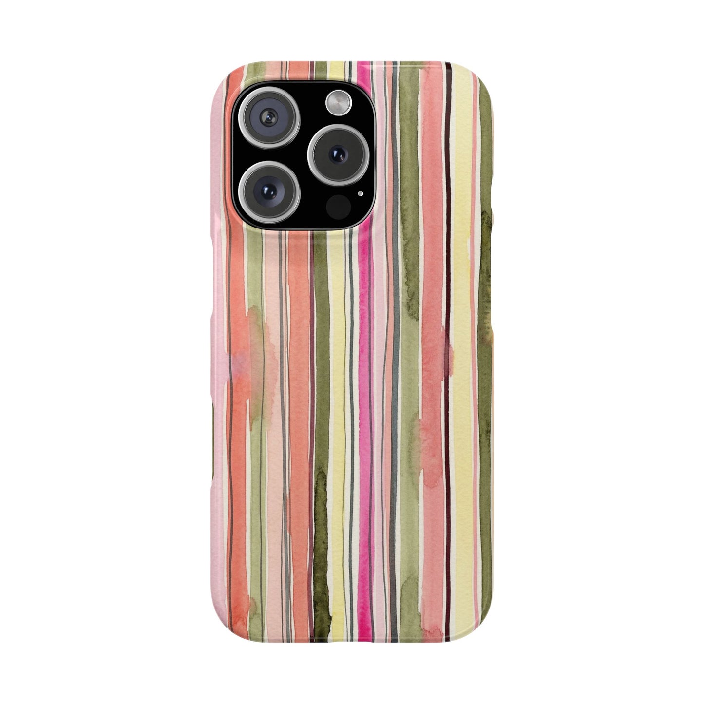 Summer Stripe Snap Phone Case