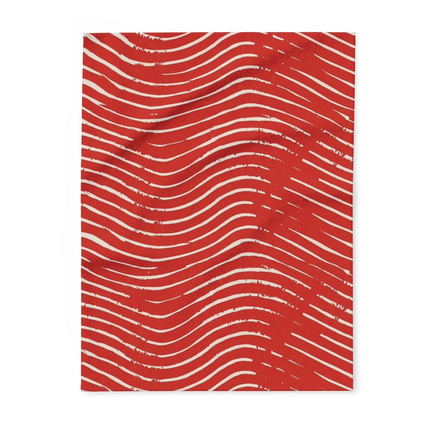 Scarlet Tide Arctic Fleece Blanket