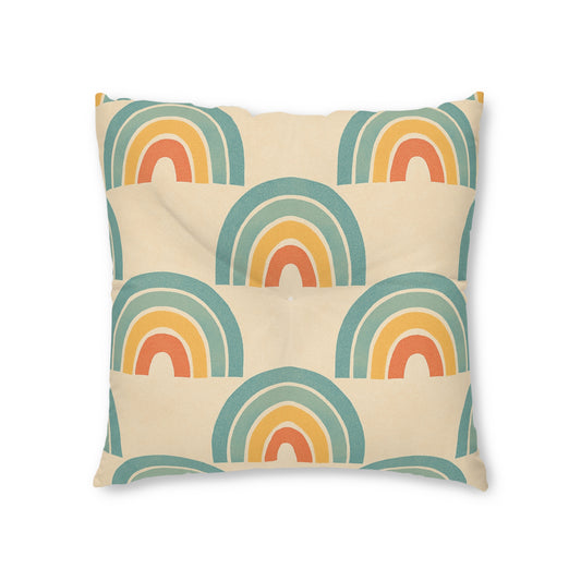 Square Tufted Floor Pillow — Square