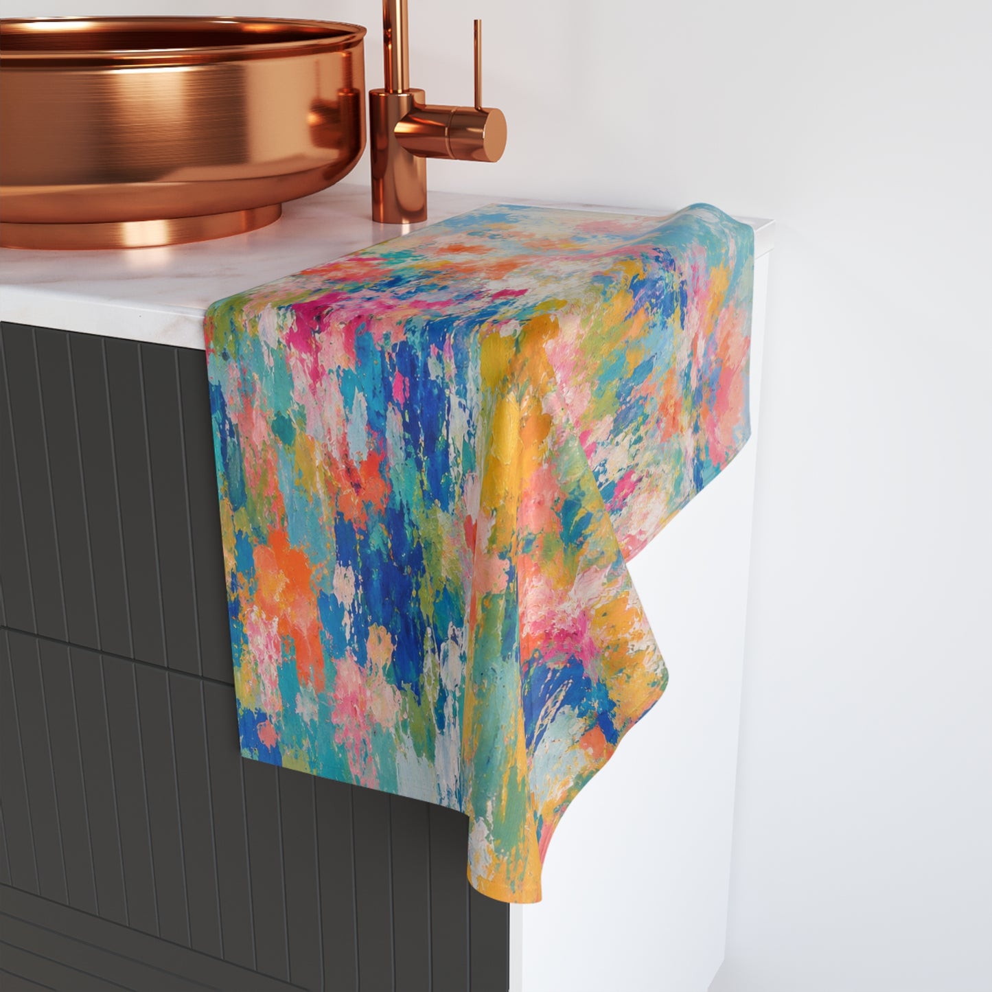 Chromatic Meadow Hand Towel