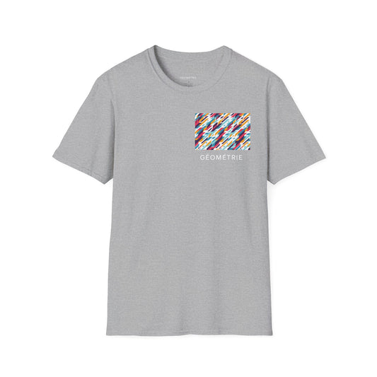 Vibrant Unisex Softstyle T-Shirt, Colorful Graphic Tee for Everyday Wear, Trendy Gift for Friends, Casual Style, Summer Essential