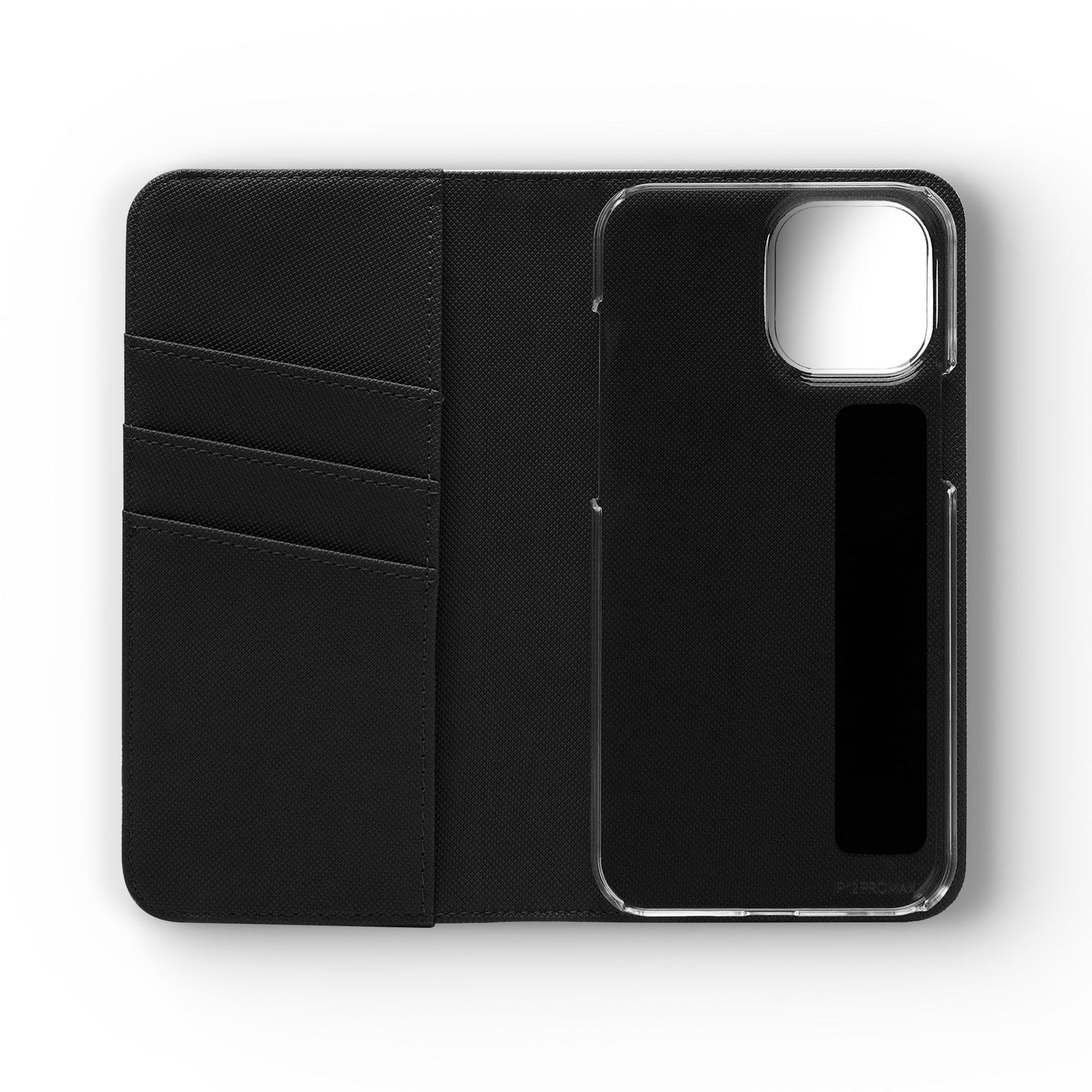 Summer Stripe Vegan Leather Flip Case