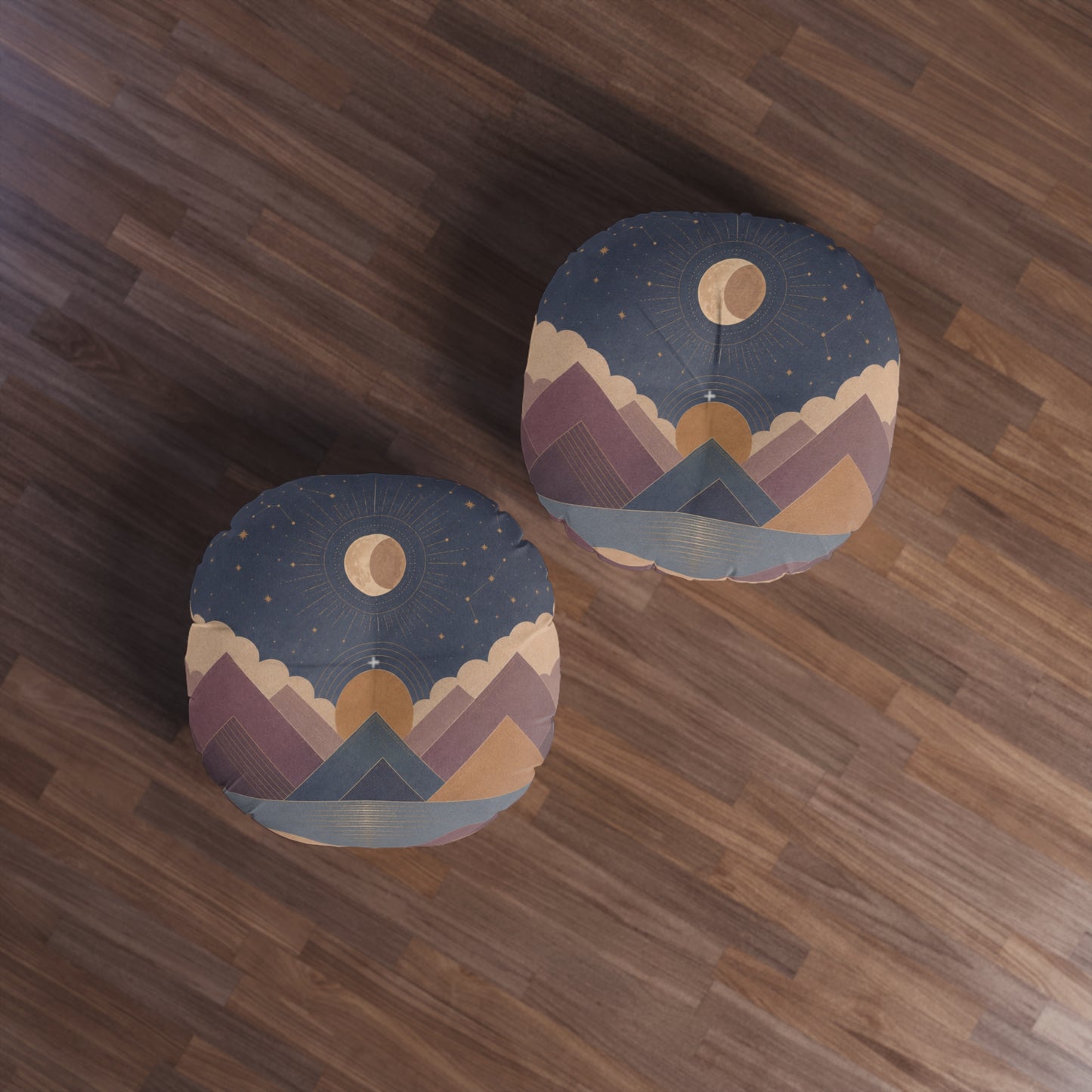 Celestial Vale Tufted Floor Pillow