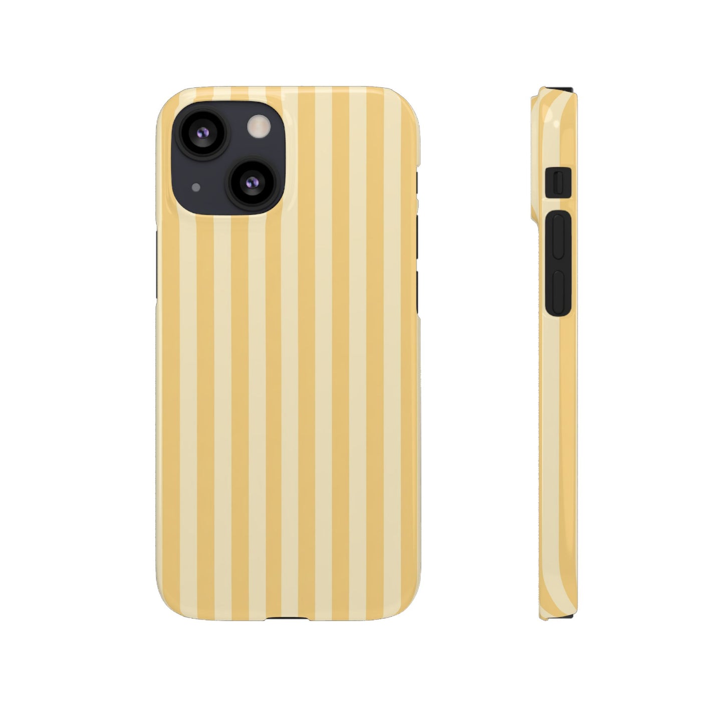 Buttercup Stripe Snap Phone Case
