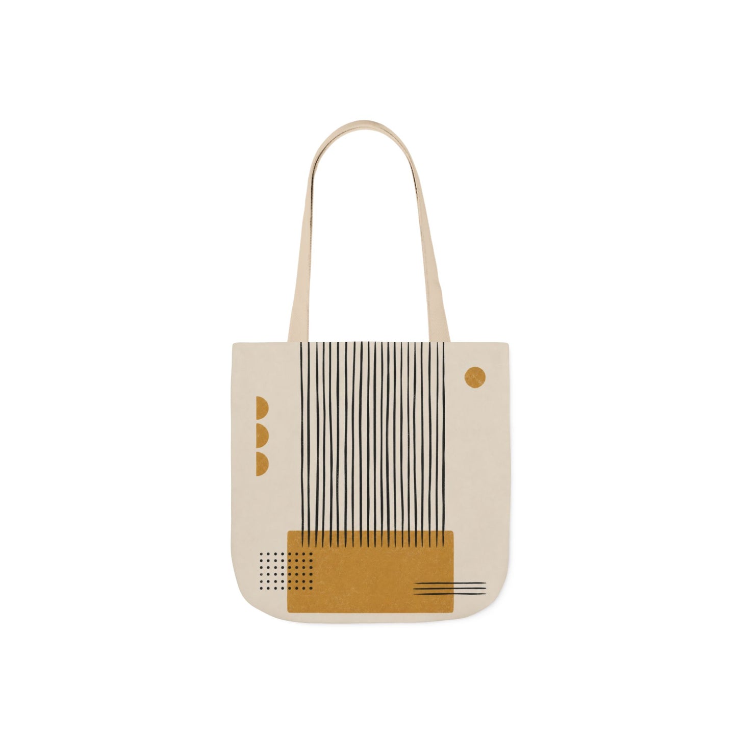 Ochre Cadence Tote Bag with 5-Color Straps