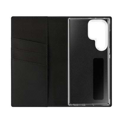 Summer Stripe Vegan Leather Flip Case