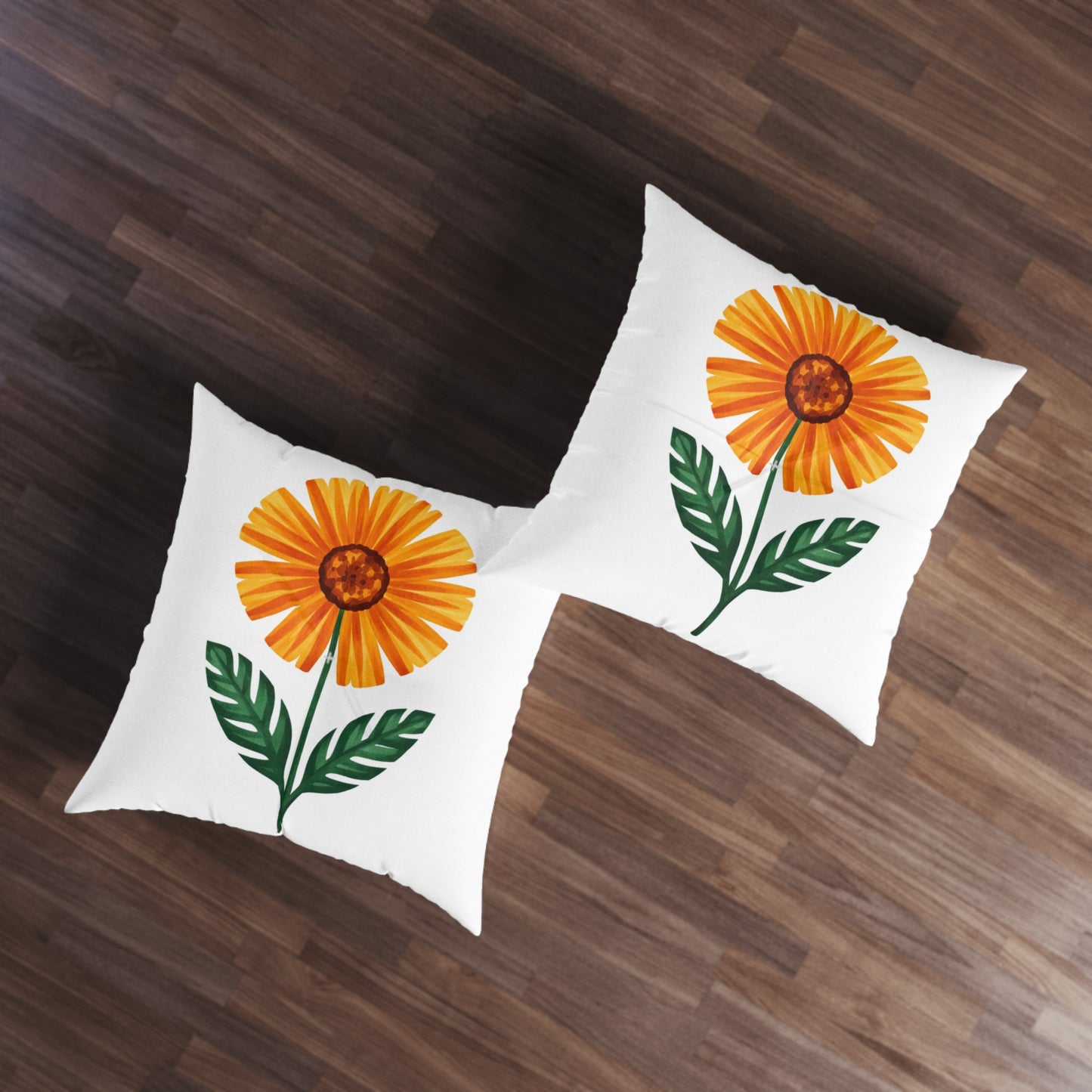 Square Tufted Floor Pillow