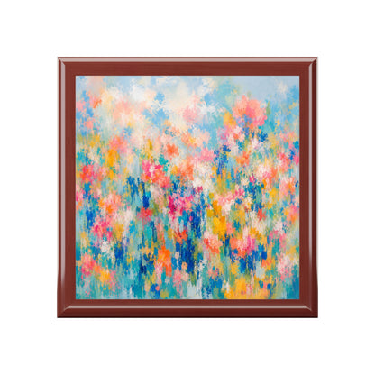 Chromatic Meadow Jewelry Box