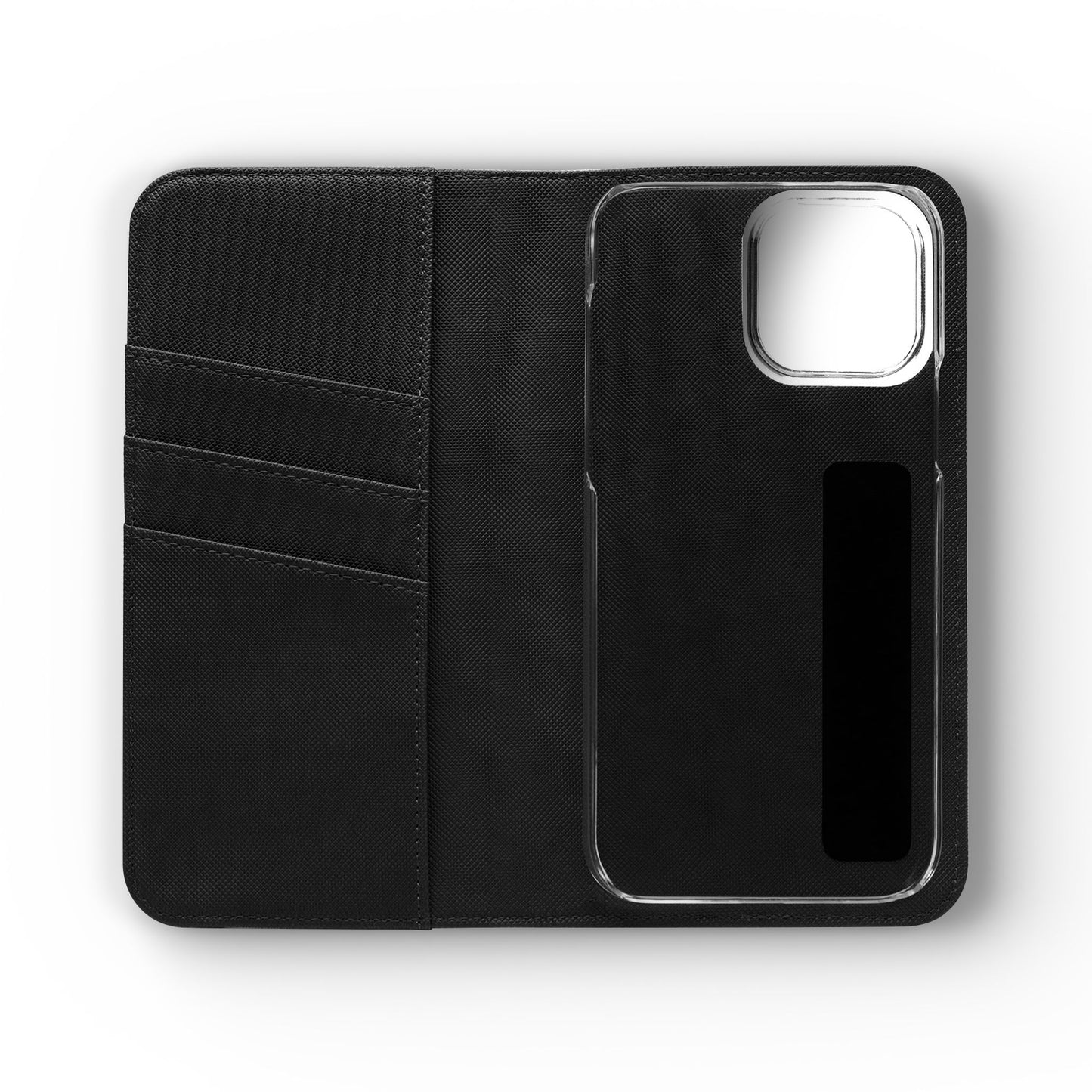 Summer Stripe Vegan Leather Flip Case