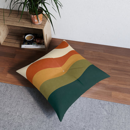 Square Tufted Floor Pillow — Square