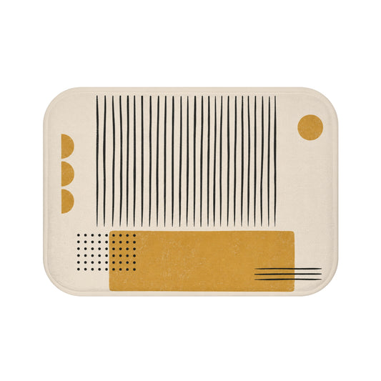Ochre Cadence Bath Mat