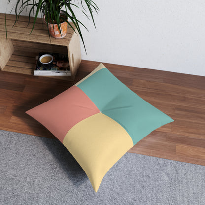 Square Tufted Floor Pillow