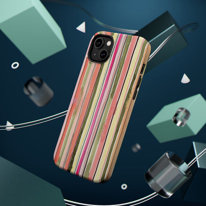 Summer Stripe Magnetic Phone Case