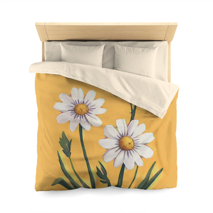 Spring Daisies Microfiber Duvet Cover