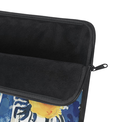 Abstract Flora Laptop Sleeve